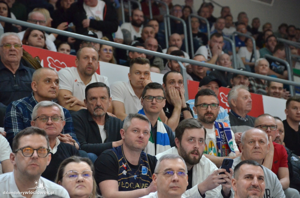 Kibice na meczu Anwil Włocławek vs King Szczecin