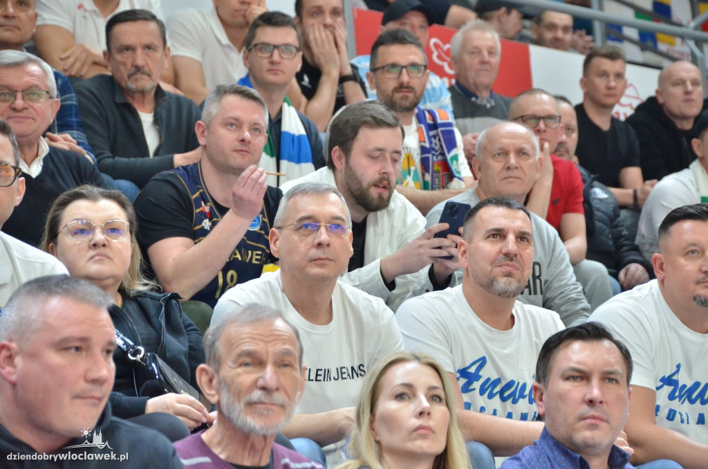 Kibice na meczu Anwil Włocławek vs King Szczecin