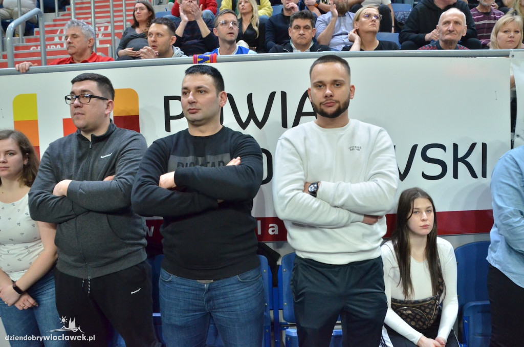 Kibice na meczu Anwil Włocławek vs King Szczecin