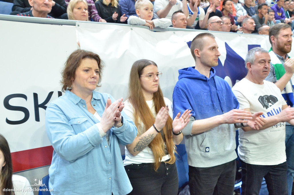 Kibice na meczu Anwil Włocławek vs King Szczecin