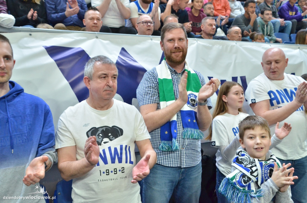 Kibice na meczu Anwil Włocławek vs King Szczecin