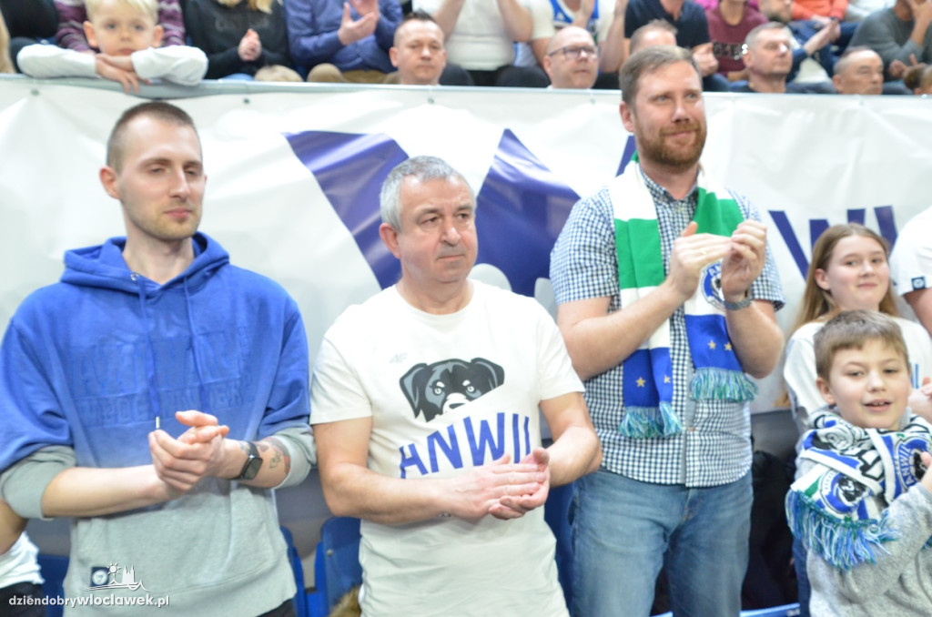 Kibice na meczu Anwil Włocławek vs King Szczecin