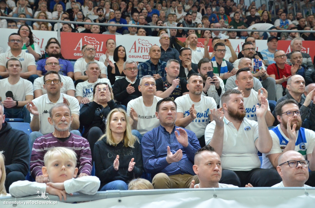 Kibice na meczu Anwil Włocławek vs King Szczecin