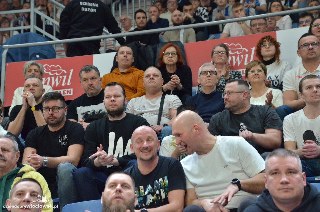 Kibice na meczu Anwil Włocławek vs King Szczecin
