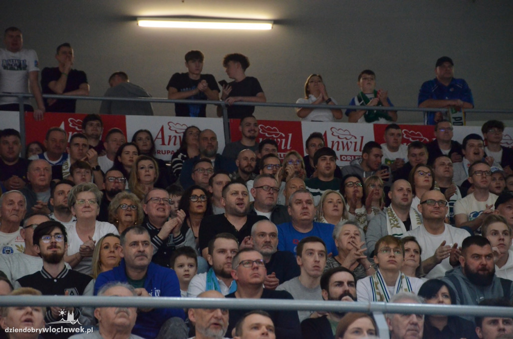 Kibice na meczu Anwil Włocławek vs King Szczecin
