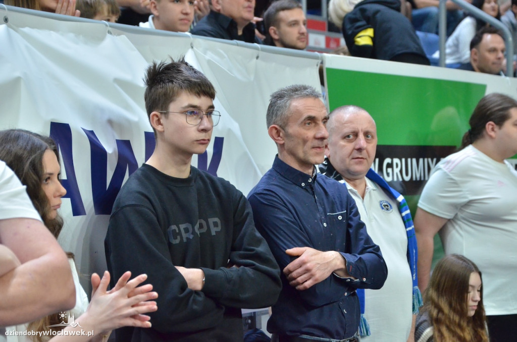 Kibice na meczu Anwil Włocławek vs King Szczecin