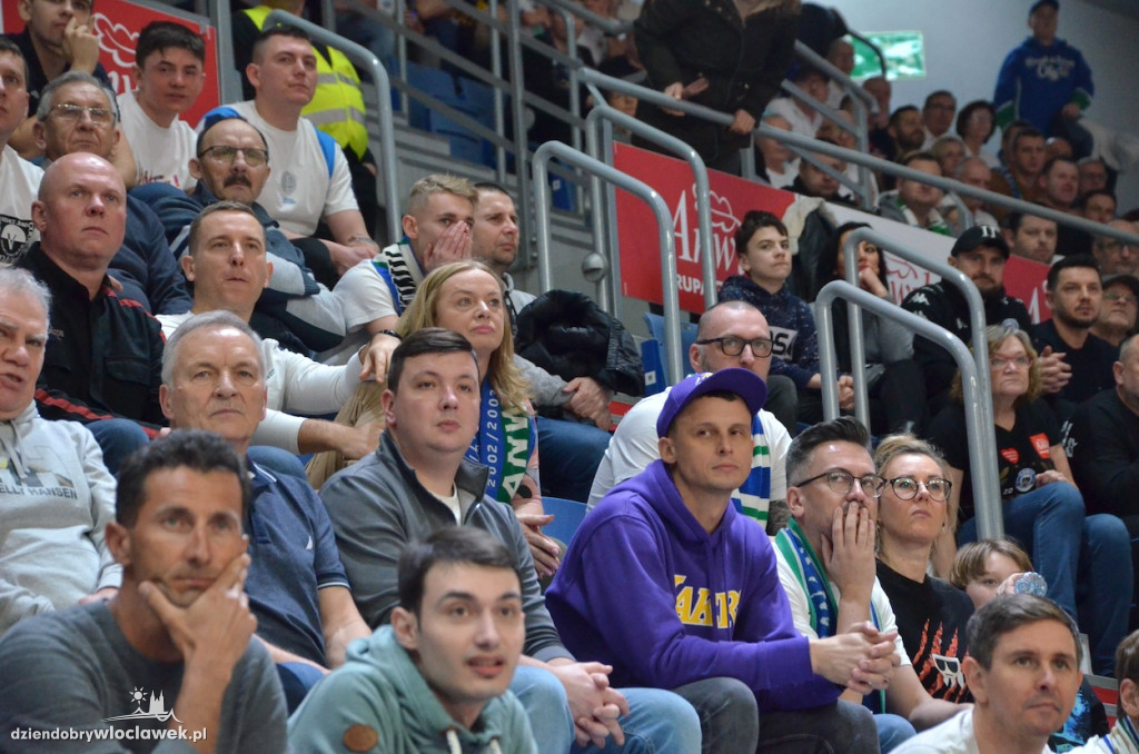 Kibice na meczu Anwil Włocławek vs King Szczecin