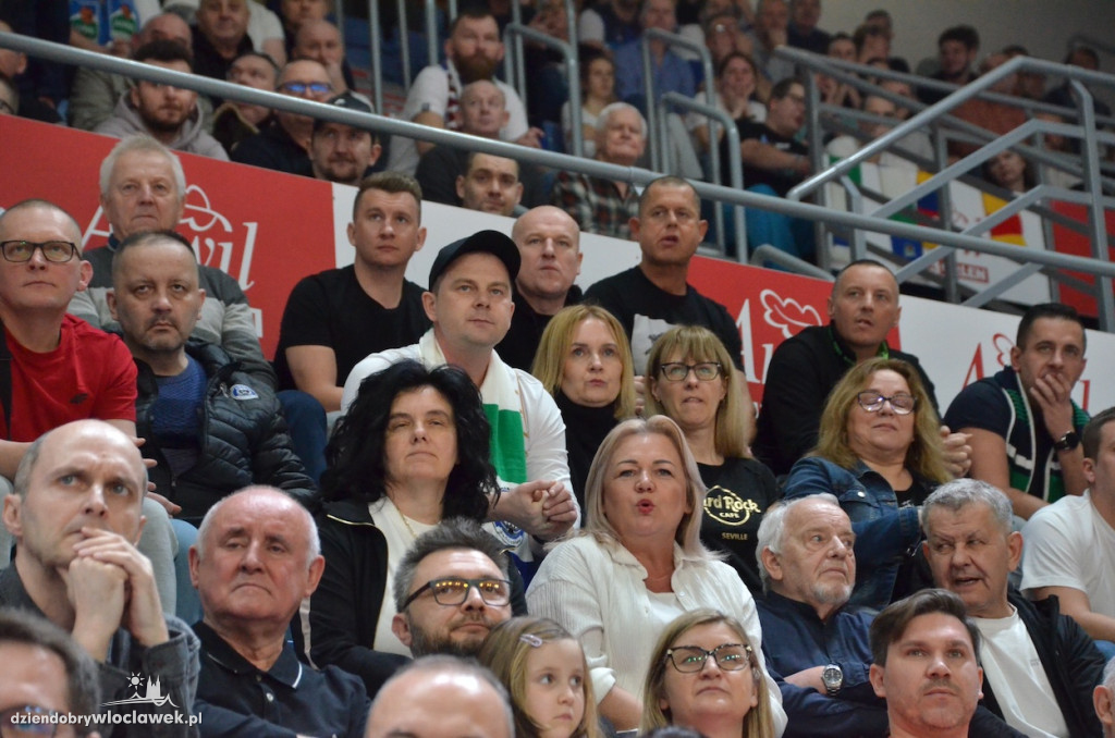 Kibice na meczu Anwil Włocławek vs King Szczecin