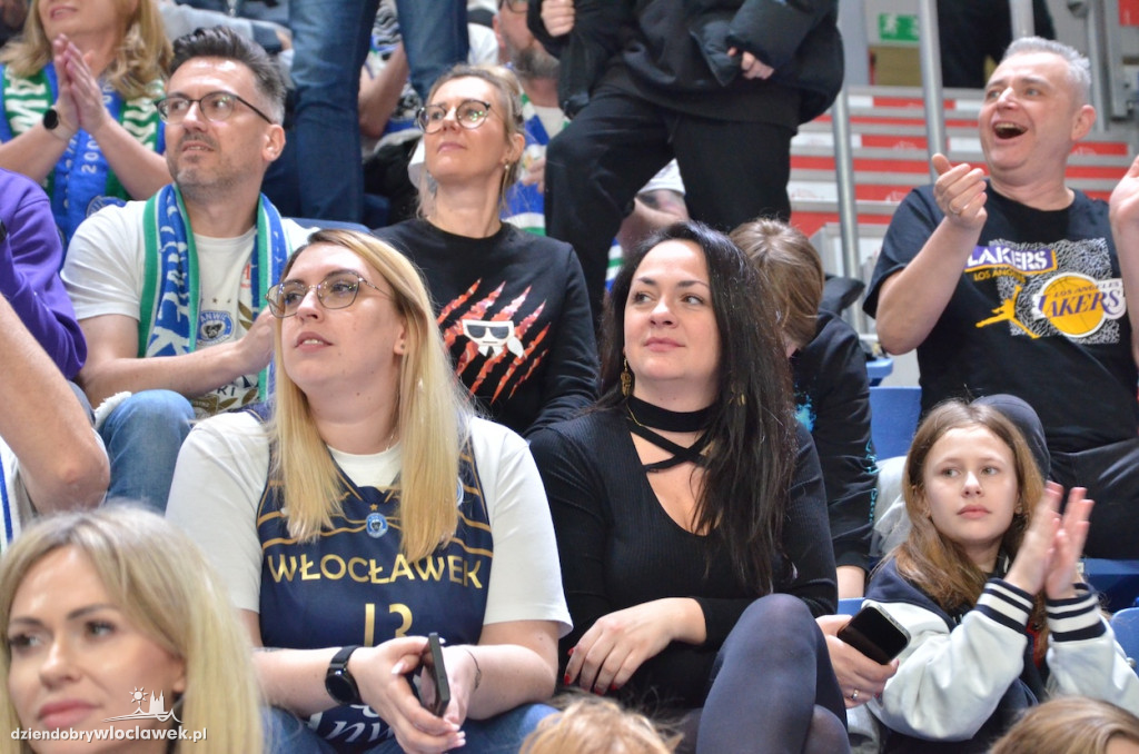 Kibice na meczu Anwil Włocławek vs King Szczecin