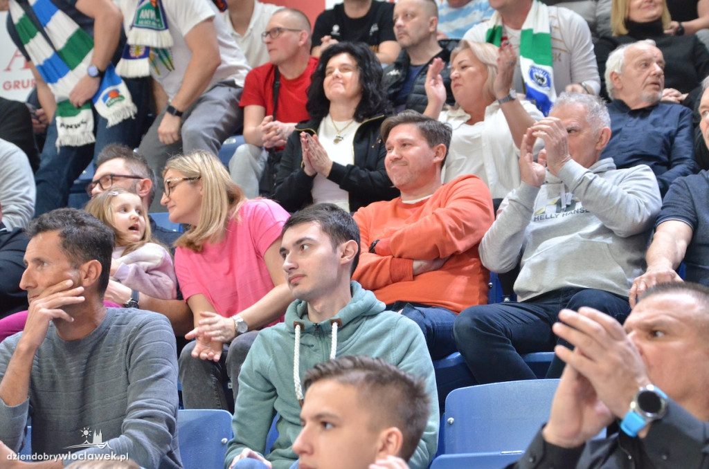 Kibice na meczu Anwil Włocławek vs King Szczecin