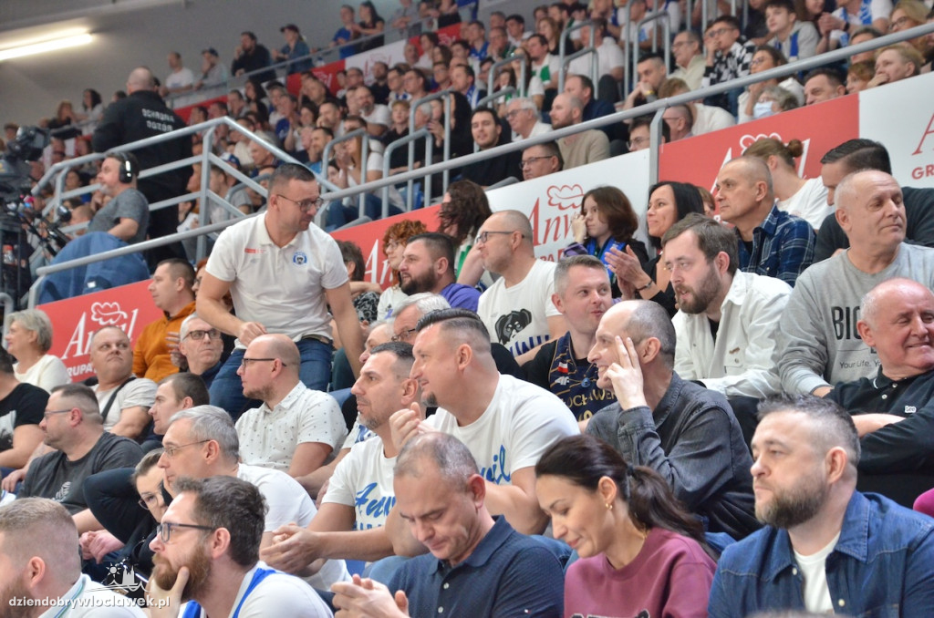 Kibice na meczu Anwil Włocławek vs King Szczecin