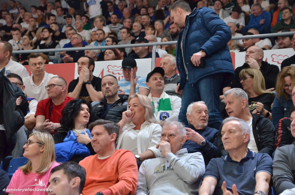 Kibice na meczu Anwil Włocławek vs King Szczecin