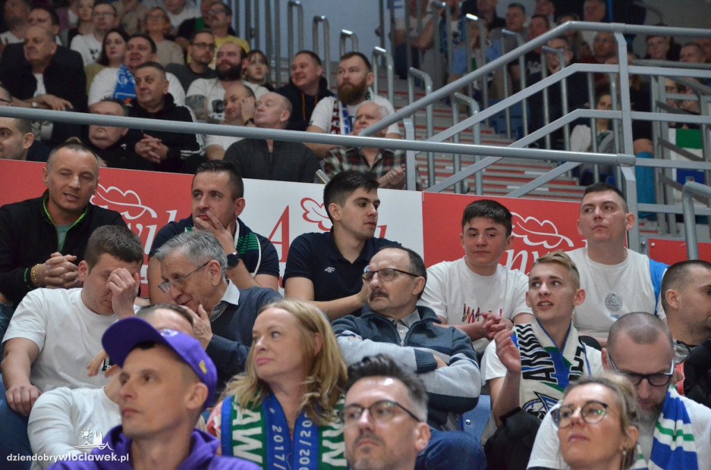 Kibice na meczu Anwil Włocławek vs King Szczecin