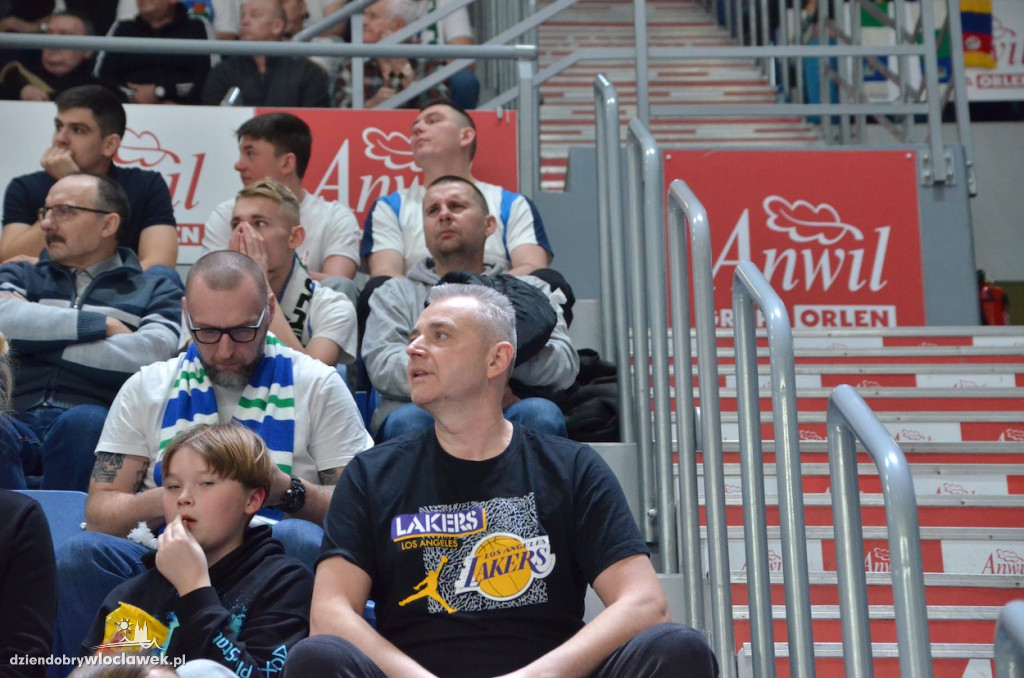 Kibice na meczu Anwil Włocławek vs King Szczecin