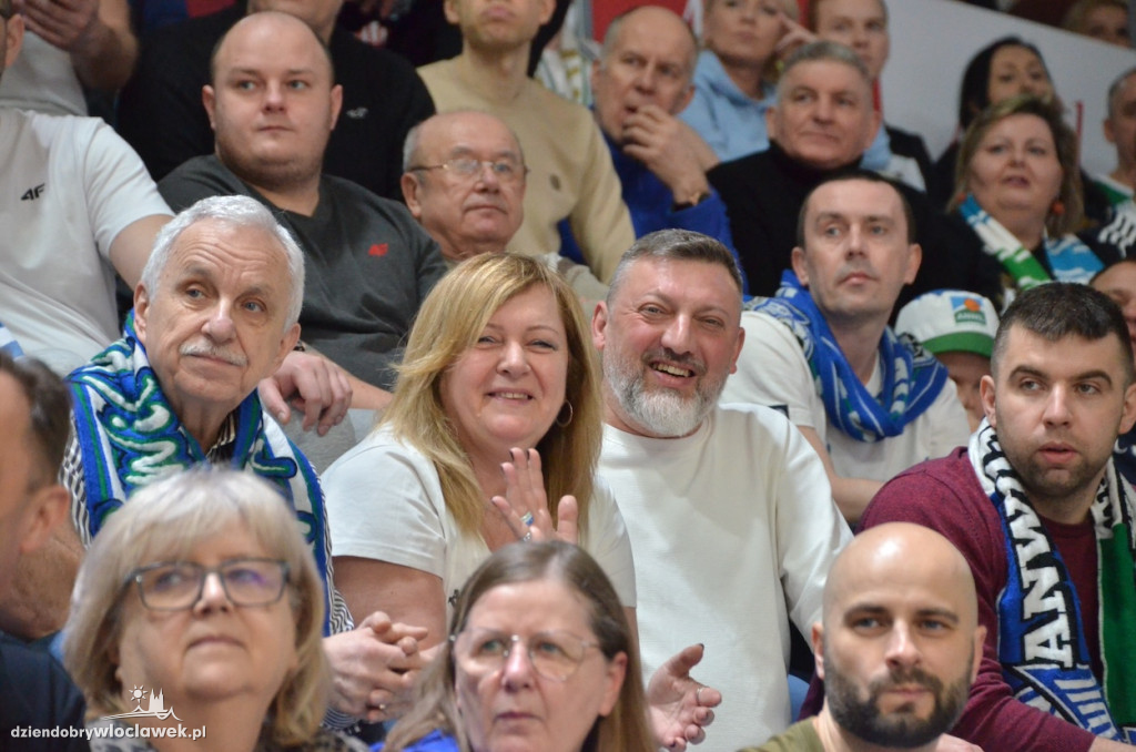 Kibice na meczu Anwil Włocławek vs King Szczecin