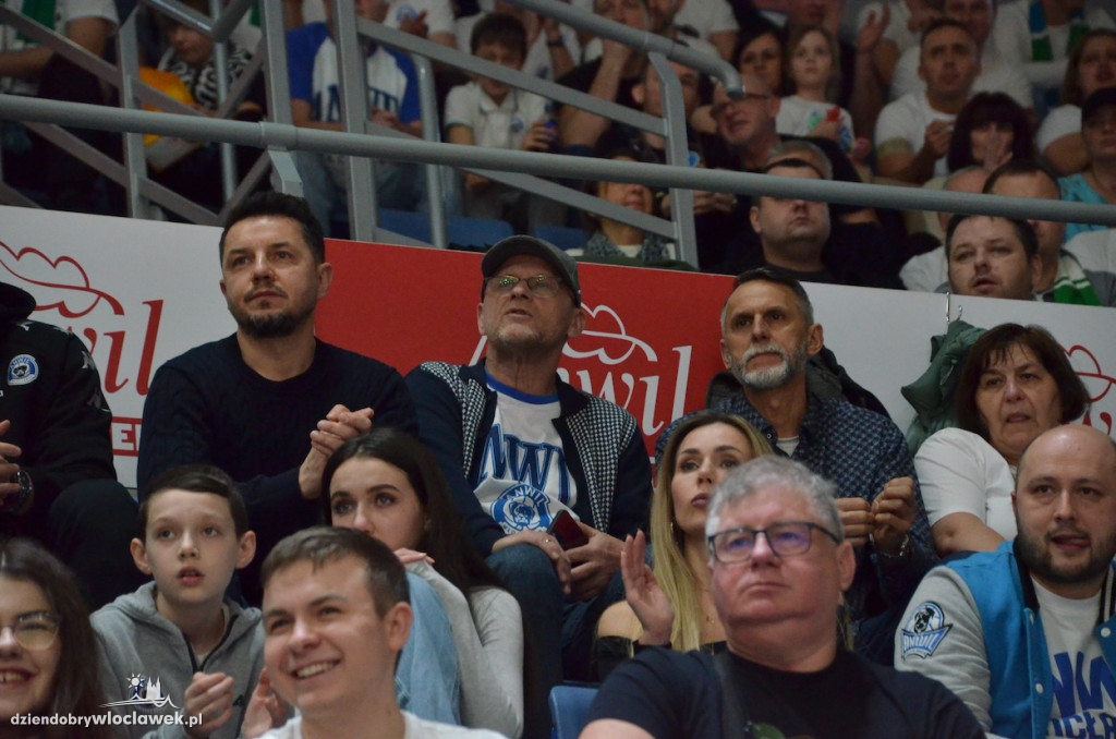 Kibice na meczu Anwil Włocławek vs King Szczecin