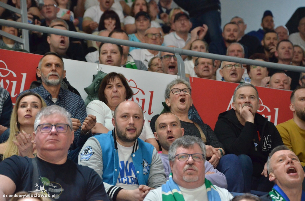 Kibice na meczu Anwil Włocławek vs King Szczecin