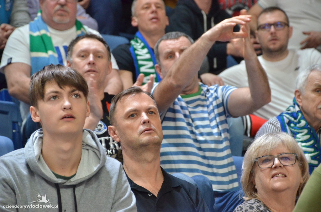 Kibice na meczu Anwil Włocławek vs King Szczecin