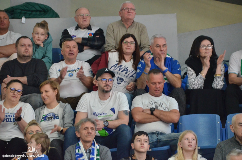 Kibice na meczu Anwil Włocławek vs King Szczecin