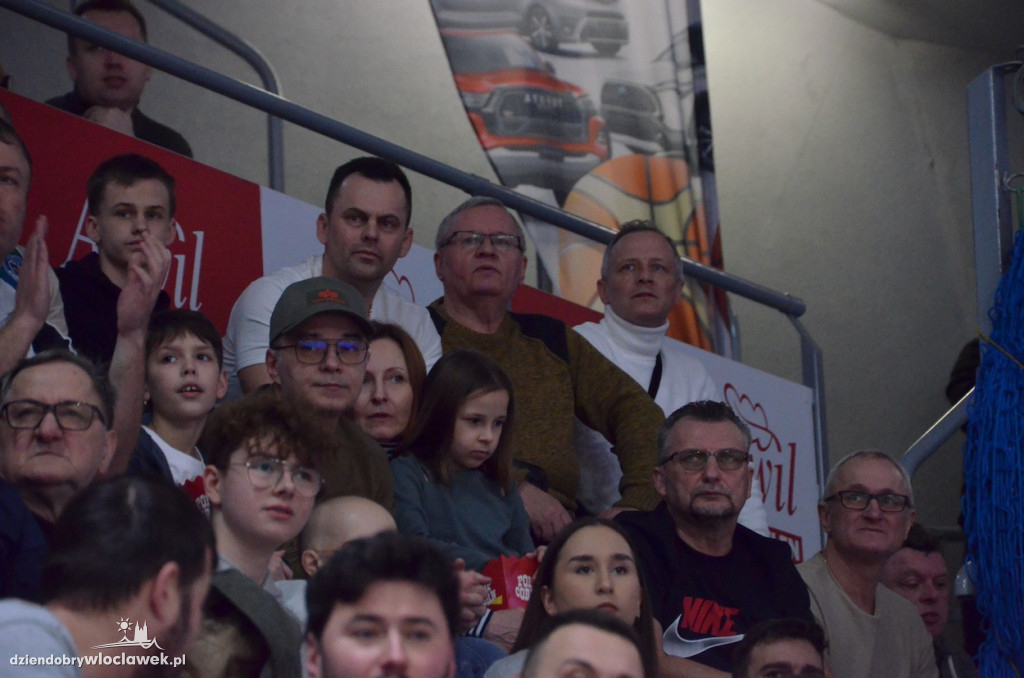 Kibice na meczu Anwil Włocławek vs King Szczecin