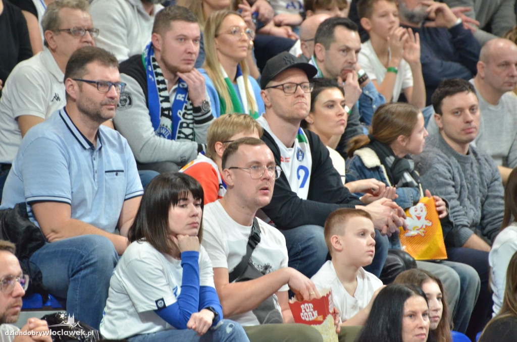 Kibice na meczu Anwil Włocławek vs King Szczecin