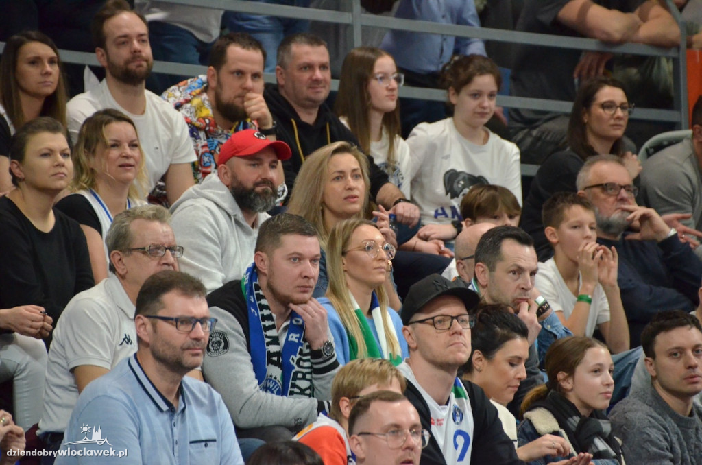 Kibice na meczu Anwil Włocławek vs King Szczecin