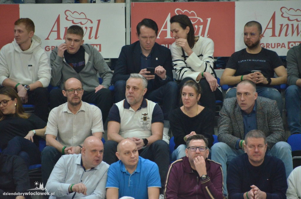 Kibice na meczu Anwil Włocławek vs King Szczecin