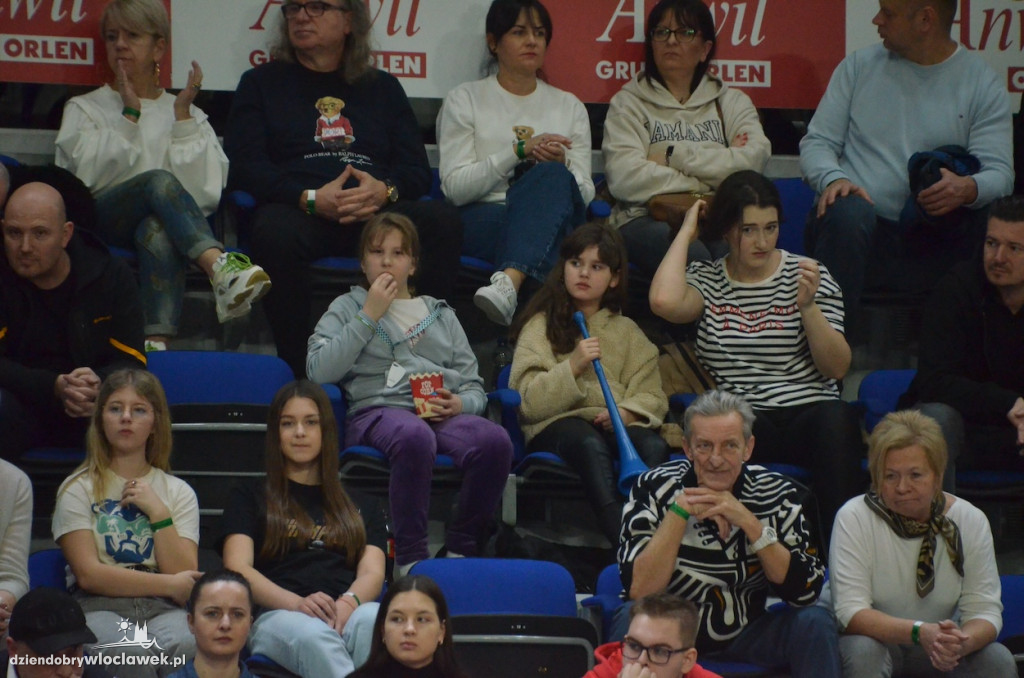 Kibice na meczu Anwil Włocławek vs King Szczecin