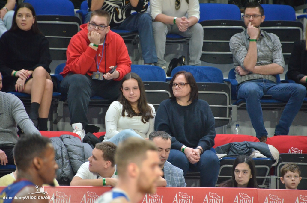 Kibice na meczu Anwil Włocławek vs King Szczecin