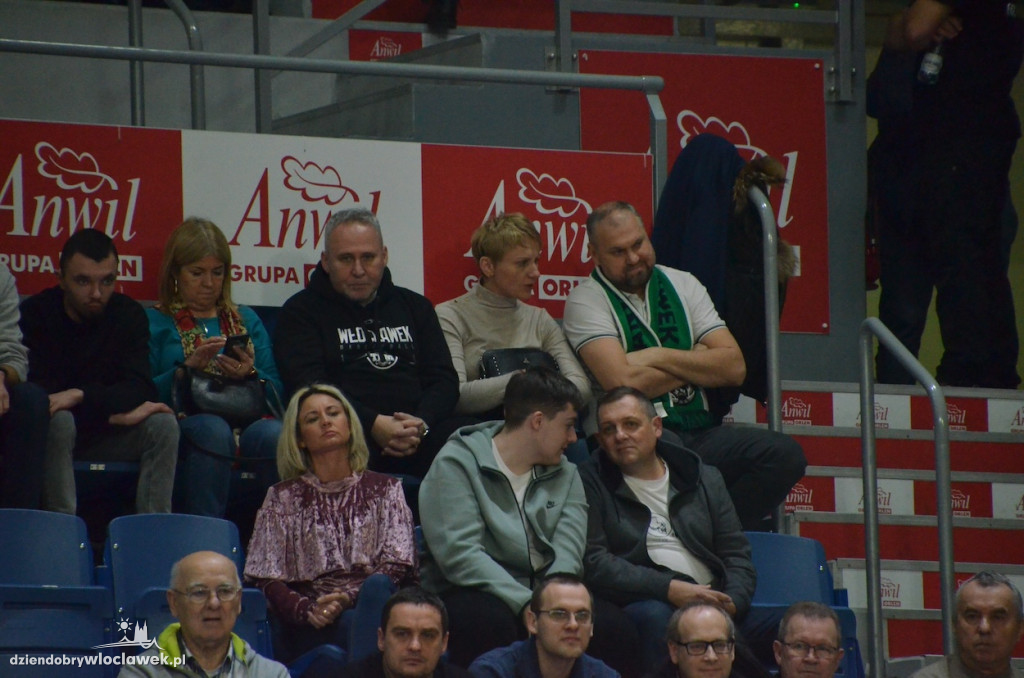 Kibice na meczu Anwil Włocławek vs King Szczecin