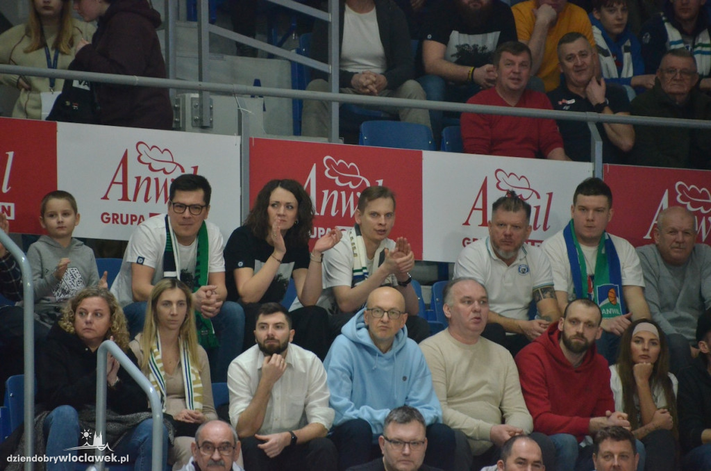 Kibice na meczu Anwil Włocławek vs King Szczecin