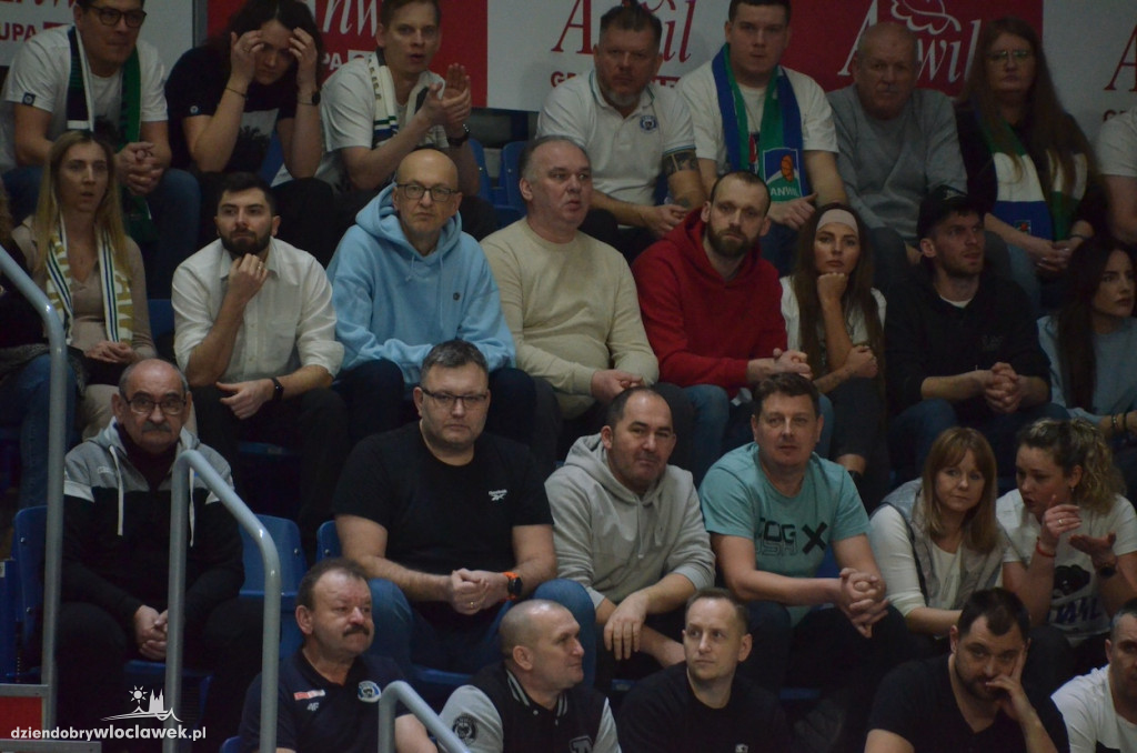 Kibice na meczu Anwil Włocławek vs King Szczecin