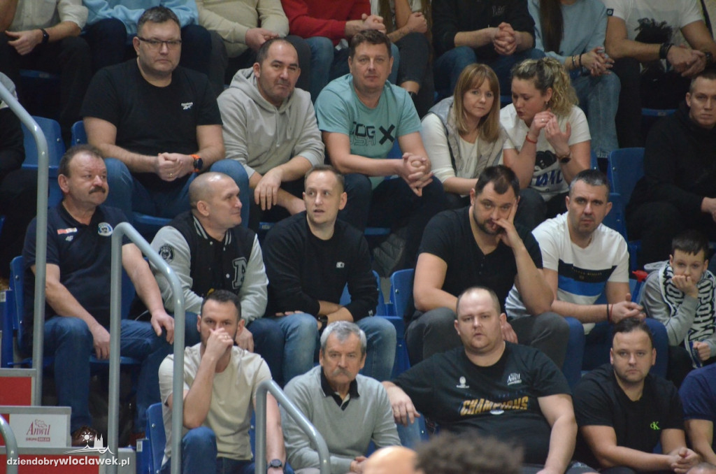 Kibice na meczu Anwil Włocławek vs King Szczecin