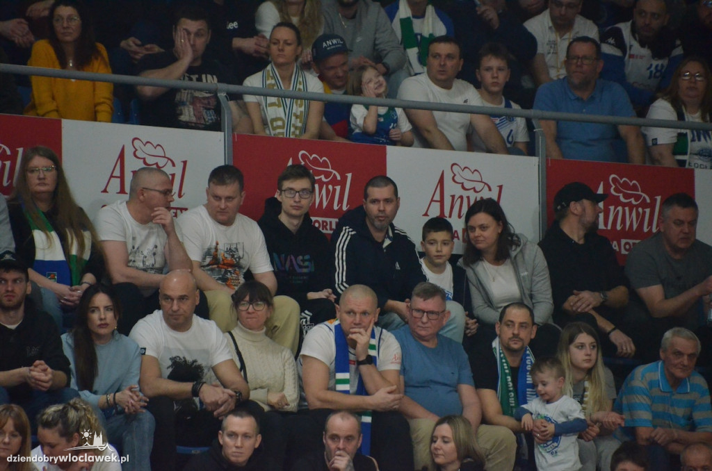 Kibice na meczu Anwil Włocławek vs King Szczecin