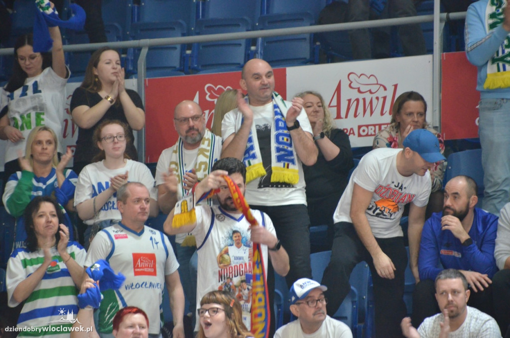 Kibice na meczu Anwil Włocławek vs King Szczecin