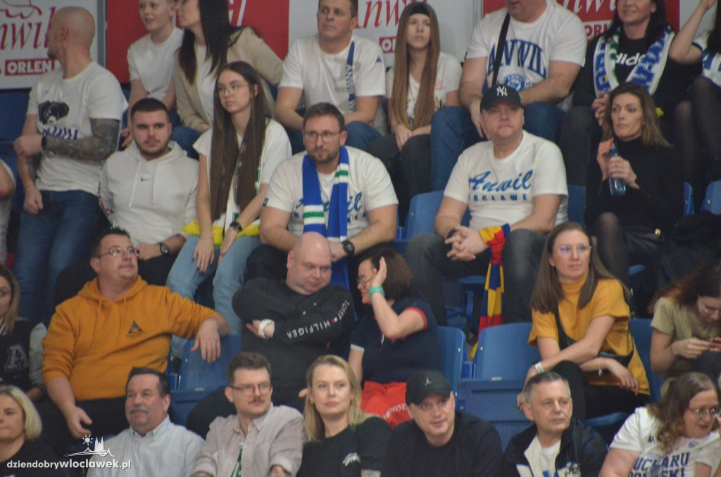 Kibice na meczu Anwil Włocławek vs King Szczecin