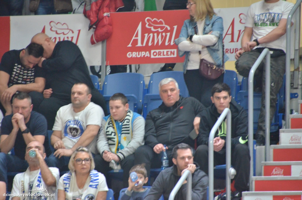 Kibice na meczu Anwil Włocławek vs King Szczecin