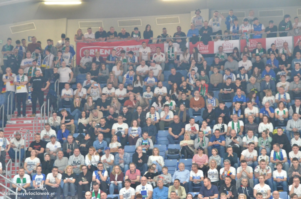Kibice na meczu Anwil Włocławek vs King Szczecin