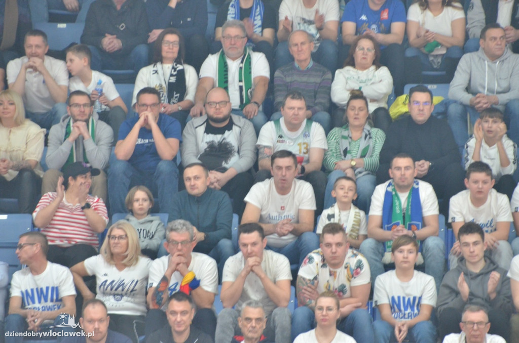 Kibice na meczu Anwil Włocławek vs King Szczecin