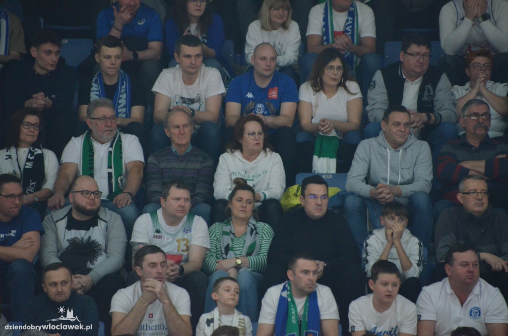 Kibice na meczu Anwil Włocławek vs King Szczecin