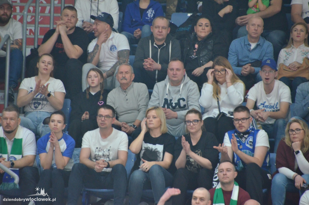 Kibice na meczu Anwil Włocławek vs King Szczecin