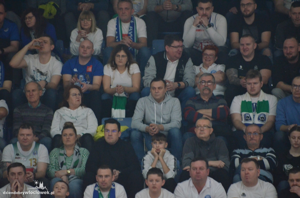 Kibice na meczu Anwil Włocławek vs King Szczecin