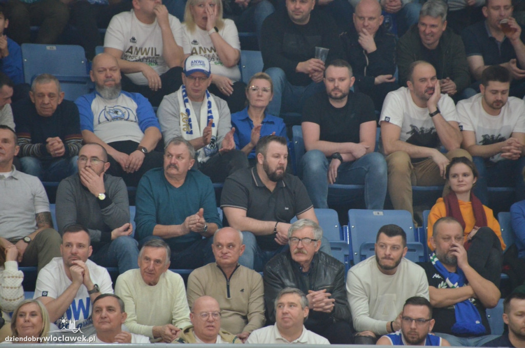 Kibice na meczu Anwil Włocławek vs King Szczecin