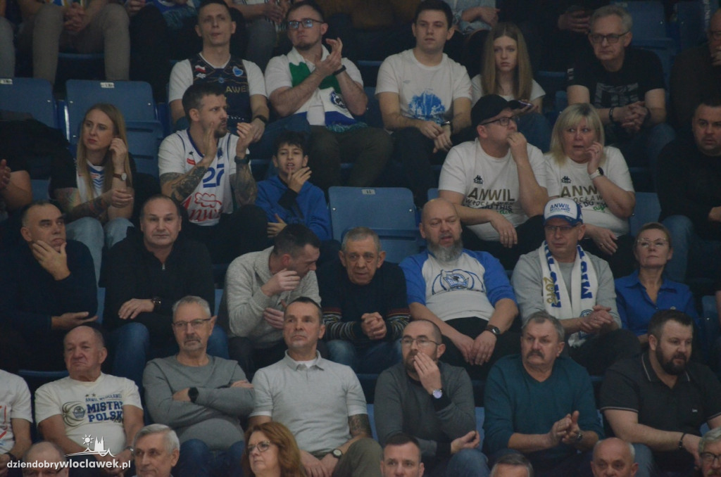 Kibice na meczu Anwil Włocławek vs King Szczecin