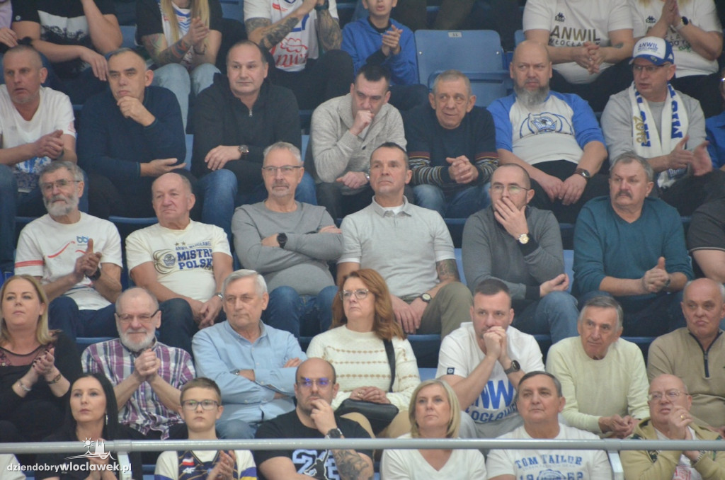 Kibice na meczu Anwil Włocławek vs King Szczecin