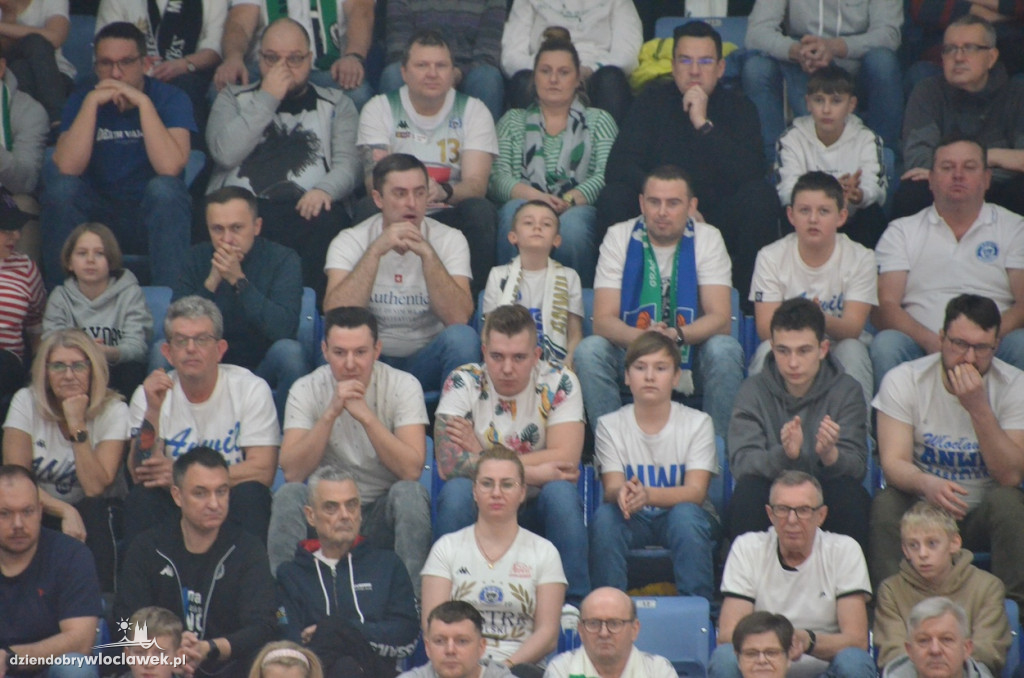 Kibice na meczu Anwil Włocławek vs King Szczecin