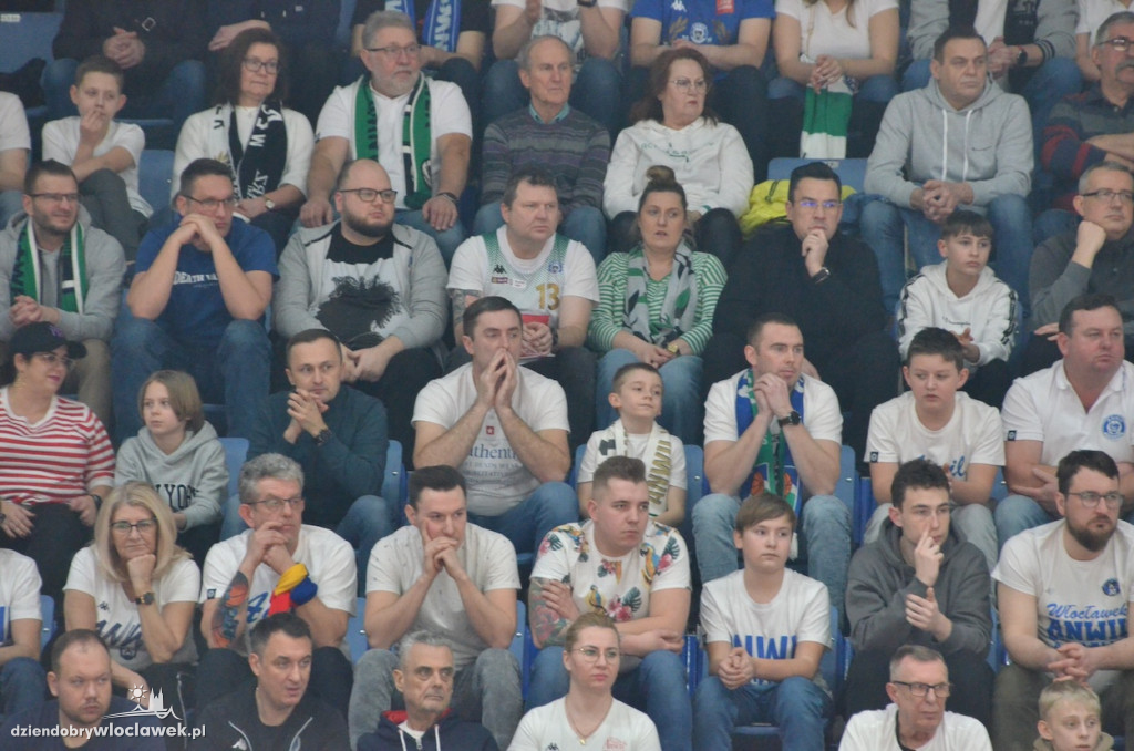 Kibice na meczu Anwil Włocławek vs King Szczecin