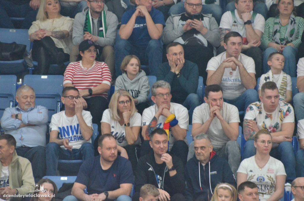 Kibice na meczu Anwil Włocławek vs King Szczecin