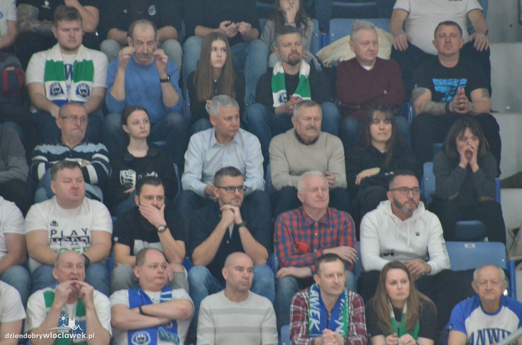 Kibice na meczu Anwil Włocławek vs King Szczecin