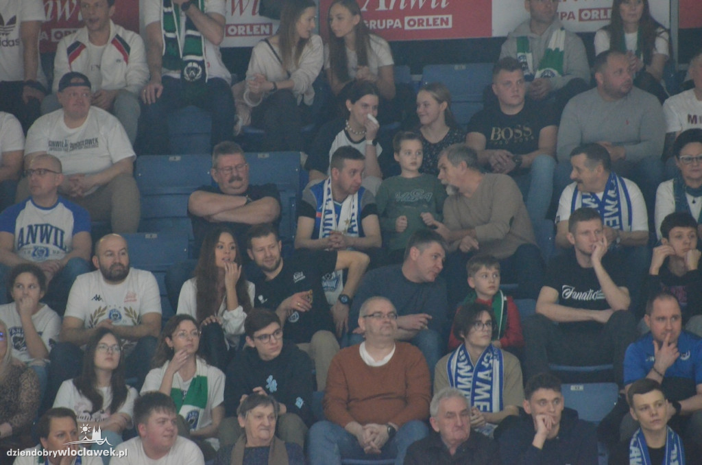 Kibice na meczu Anwil Włocławek vs King Szczecin